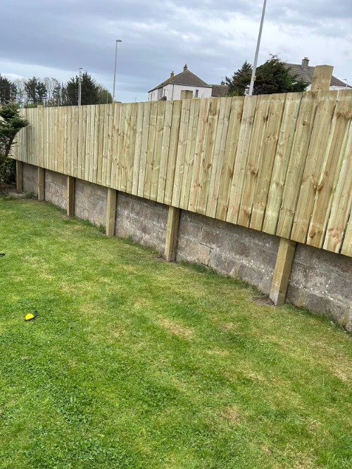 Glashieburn Timber Fencing Aberdeenshire